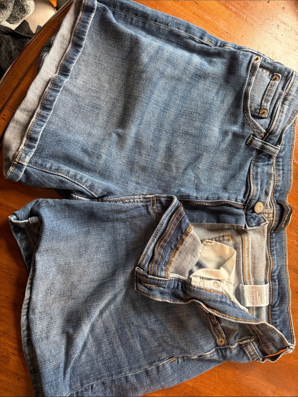 Banana Republic Light Blue Denim Jean Shorts